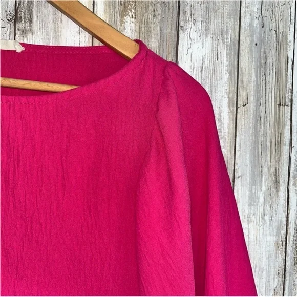 Oddy Pink Oversized Blouse - Picture 3 of 6